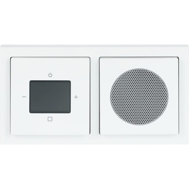 DAB Plus Radiowecker Komplettset Typ 8220 UJ-84-101 Unterputz Montage