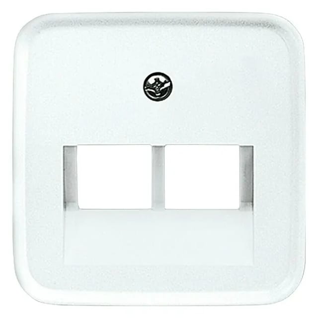 Zentralscheibe als Abdeckung für Universal-Anschluss-Einheiten-Anschlussdosen, Typ 1803-02-214