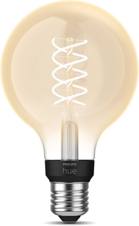 White E27 Filament Globe G93 550 Lumen, LED-Lampe