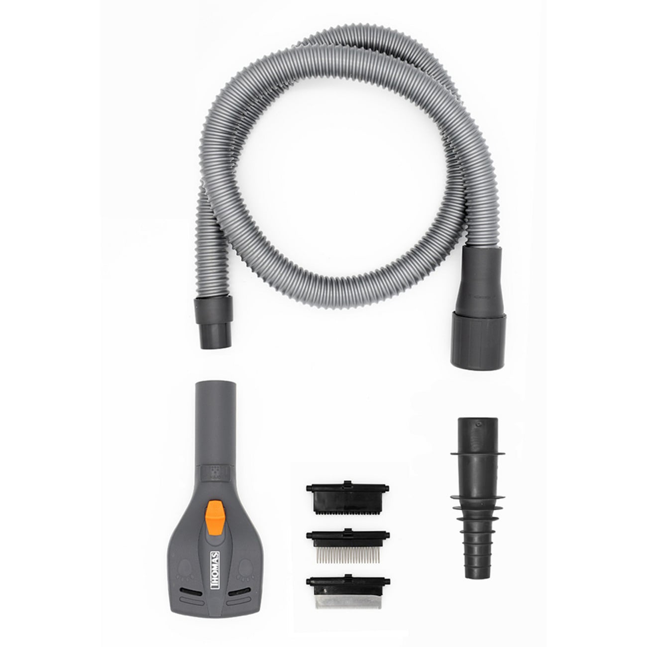 Fellpflege-Set, 6-teilig, Staubsauger-Aufsatz