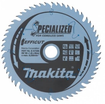 Kreissägeblatt EFFICUT B-57336-2, Ø 165mm, 56Z