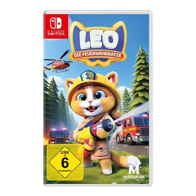 Leo die Feuerwehrkatze, Nintendo Switch-Spiel