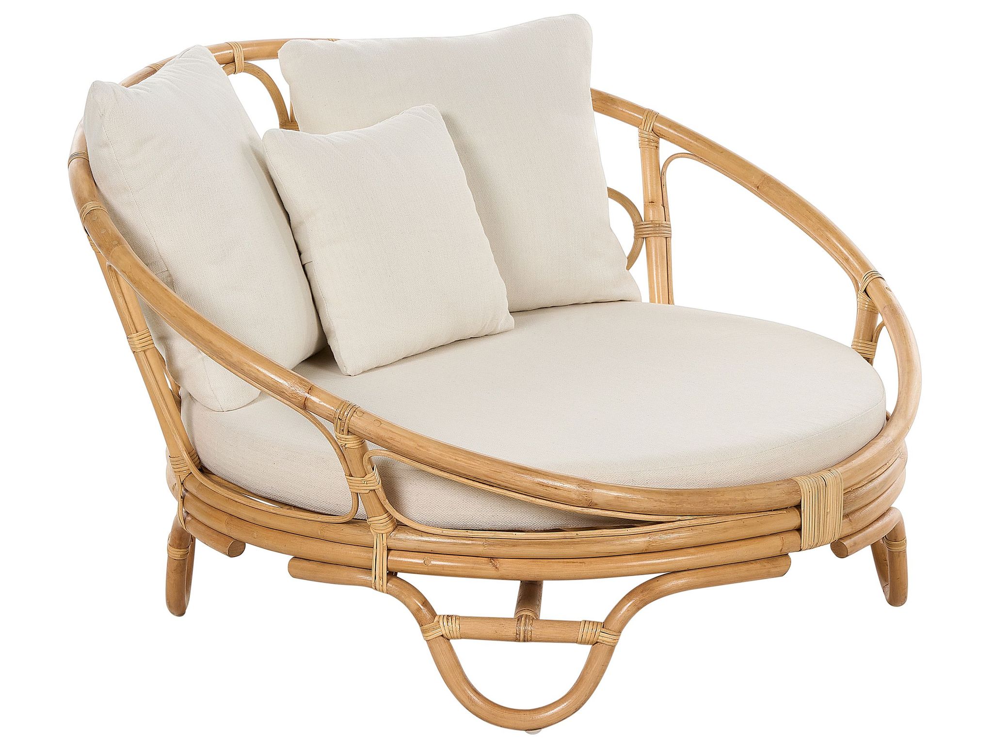 Sonneninsel Rossano Rattan Naturfarben