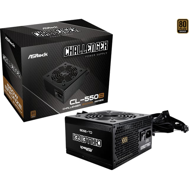 Challenger CL-550B 550W, PC-Netzteil