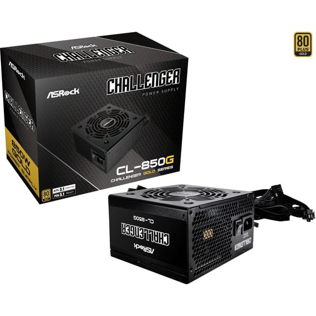 Challenger CL-850G 850W, PC-Netzteil