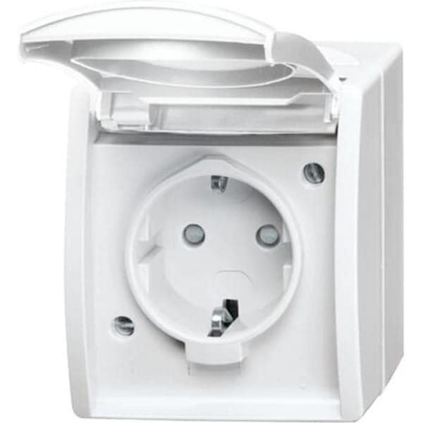 Steckdose mit Klappdeckel CEE 7/3 Typ F 20 EBW-54