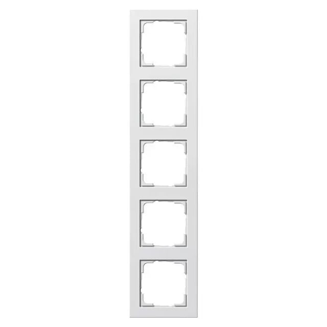Abdeckrahmen fünffach Rahmen System E2, Abdeckung