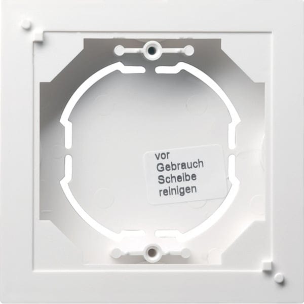 Aufputzrahmen einfach flach, Gehäuse