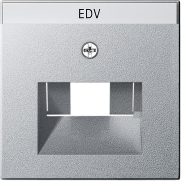 Zentralplatte Unterputz Abdeckung für UAE/IAE ISDN und Netzwerk Anschlussdose mit Beschriftungsfeld