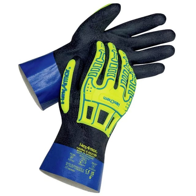 6070808 Rubiflex S Xg27bi Chemiekalienhandschuh Größe (handschuhe): 8 En 388:2016, En 374- - Hexarmor