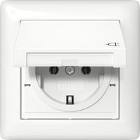 Schutzkontaktsteckdose mit Klappdeckel und Dichtungsset IP44 Bild 2