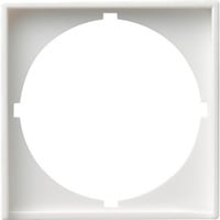 Adapterrahmen mit rundem Ausschnitt für Geräte mit Abdeckung 50 x 50 mm Bild 2