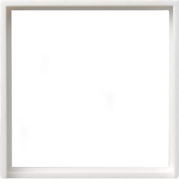 Adapterrahmen mit quadratischem Ausschnitt für Geräte mit Abdeckung 50 x 50 mm