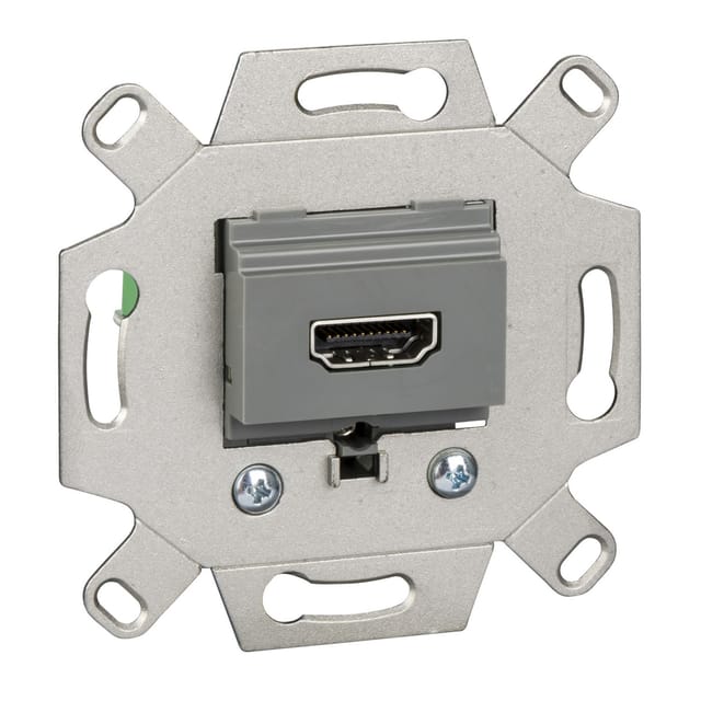 High-Definition-Multimedia-Interface Anschlussdose Einsatz einfach