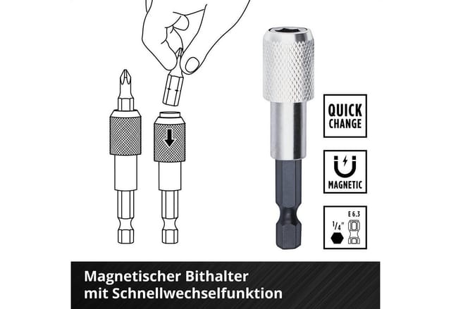 XL-CASE Bit- & Bohrer-Set mit Aufbewahrung, 95-teilig, Bohrer- & Bit-Satz