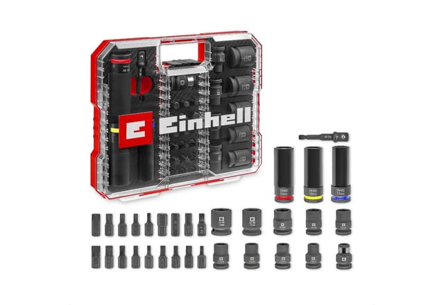 KFZ-Impact-Stecknuss- und Bit-Set in XL-CASE, 32-teilig, Bit-Satz