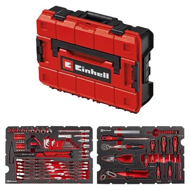E-Case Werkzeugkoffer Universal, 80-teilig, Werkzeug-Set