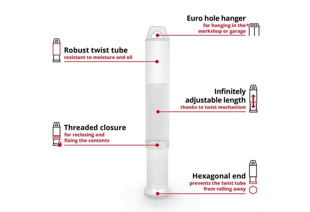 Hammerbohrer-Satz SDS-plus, Ø 6-14 mm