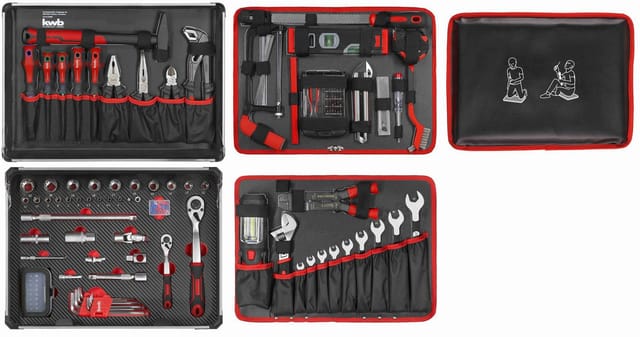 Werkzeugkoffer Grundausstattung, 175-teilig, Werkzeug-Set