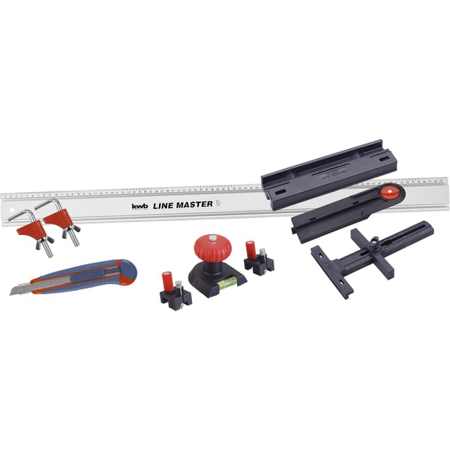 LINE MASTER Präzisionslineal-Set, 800mm Führungsschiene