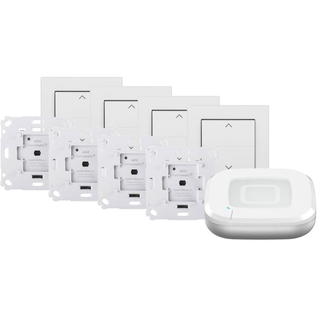 Starter Set Rollladensteuerung für 4 Rollläden, Steuermodul