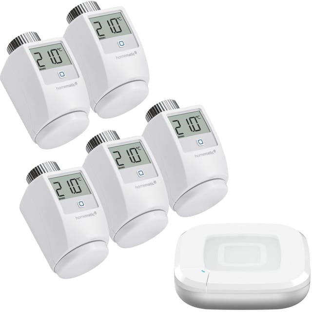 Starter Bundle Heizen für 5 Heizkörper, Set
