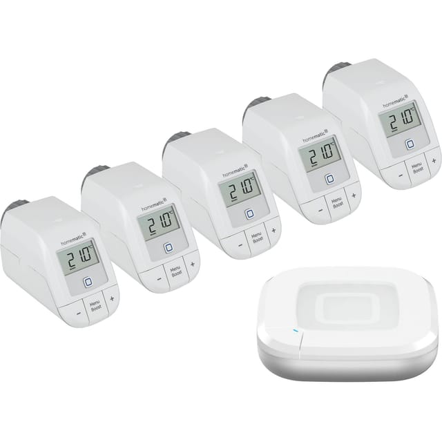 Starter Bundle Heizen Basic für 5 Heizkörper, Set