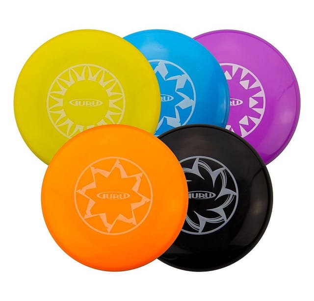 Disc Golf Mini Basket Set inkl. 5 Scheiben, Gartenspielgerät
