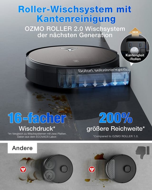 DEEBOT X11 OmniCyclone, Saugroboter