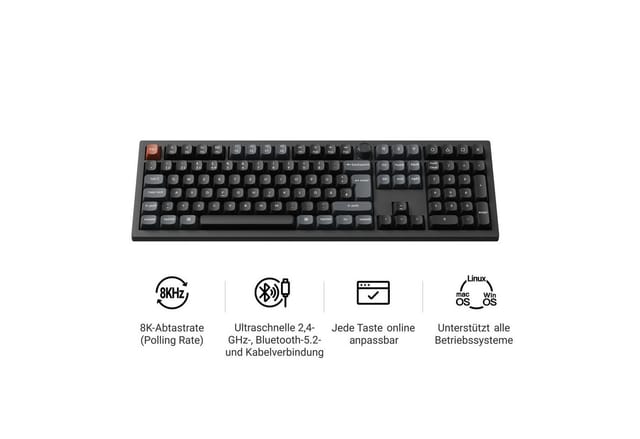 V6 Ultra 8K, Gaming-Tastatur