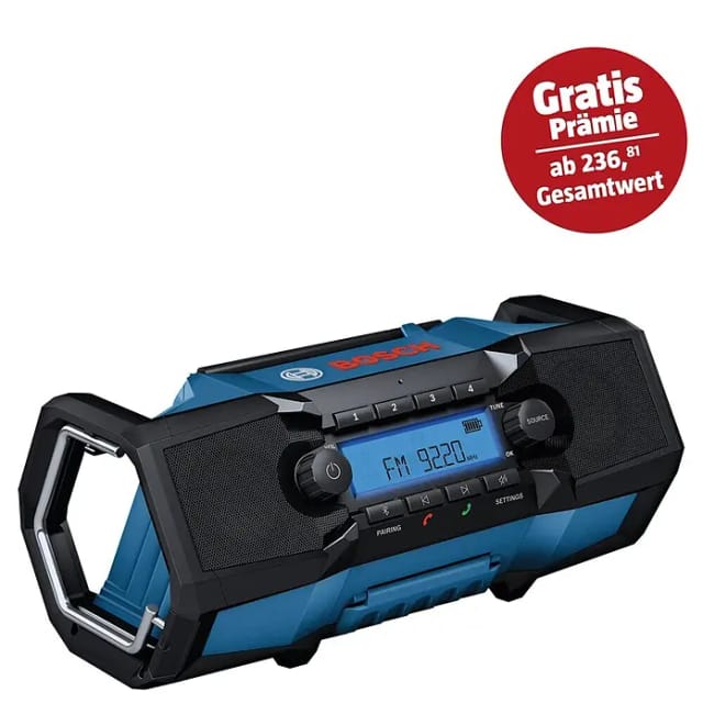 HEAVY DUTY GPB18V-3C Professional, Baustellenradio