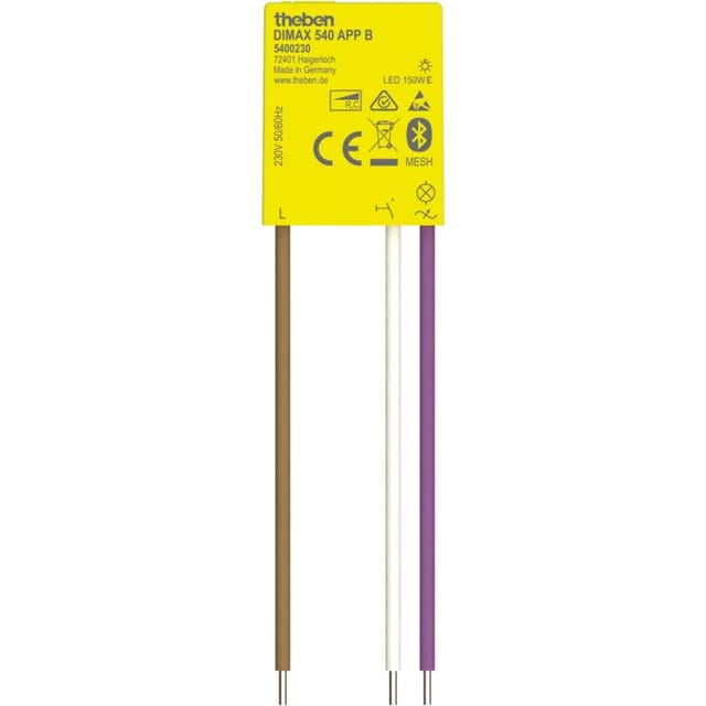 DIMAX 540 APP B, Dimmer