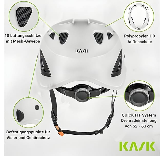 Hoher Schutzhelm Kask Superplasma Aq Rot (en 397)