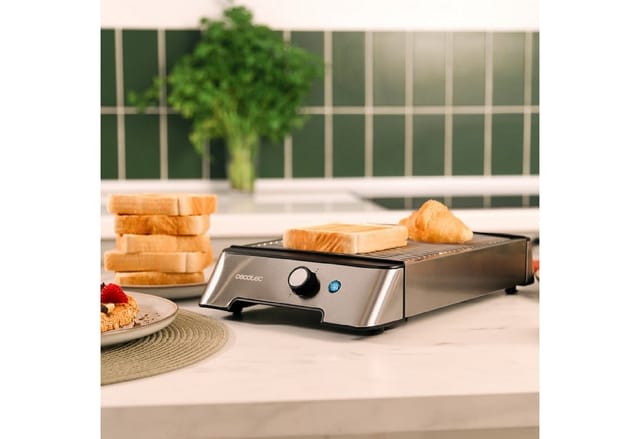 Cecotec Flachtoaster Niceslice Inox