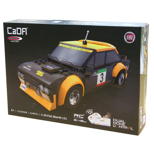 Fiat Abarth 131 Modellauto 1:20 mit 2,4 Gigahertz Fernsteuerung, RC