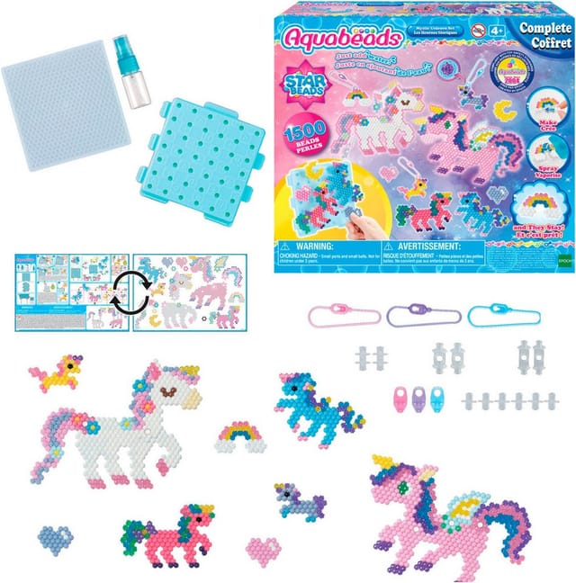 Aquabeads Mystisches Einhorn Bastelset, Basteln