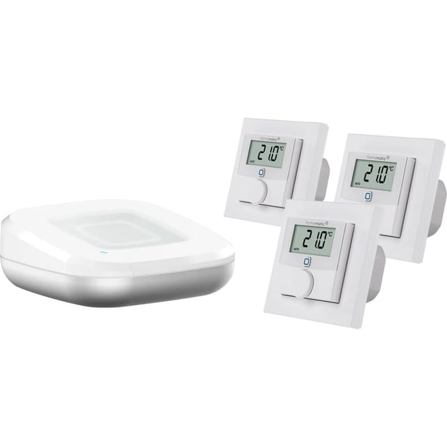 Set Raumklima AP + 3 Wandthermostate