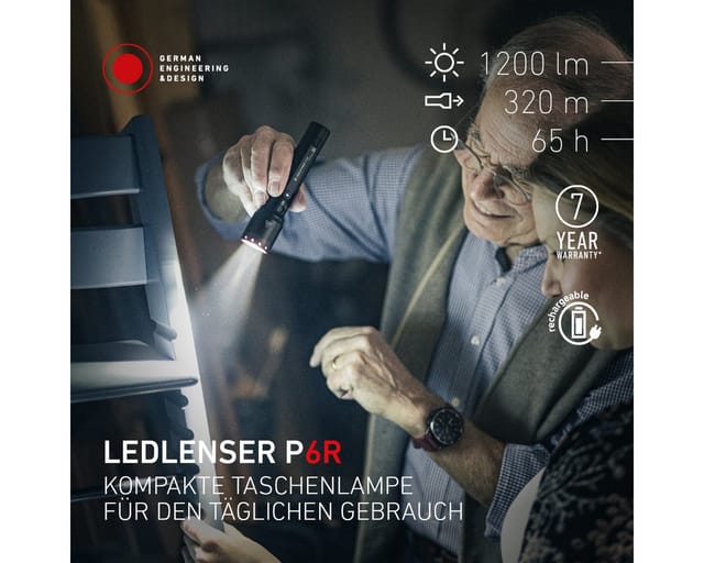 P6R, Taschenlampe