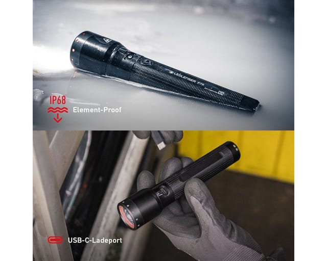 P7R, Taschenlampe