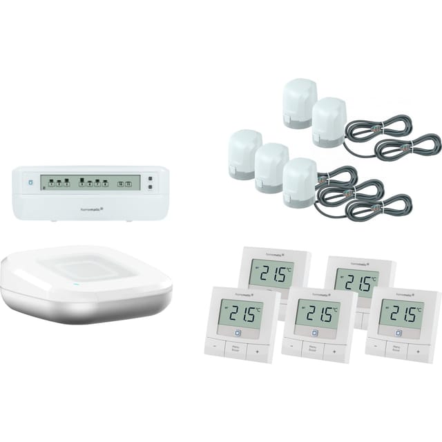 Set Fußbodenheizung - basic für 5 Räume