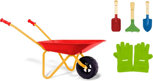 Kinderschubkarre, Gartenspielgerät