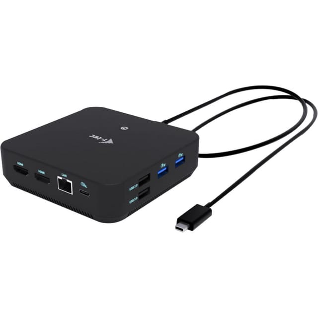 USB-C DP Dual HDMI Docking Station, Dockingstation