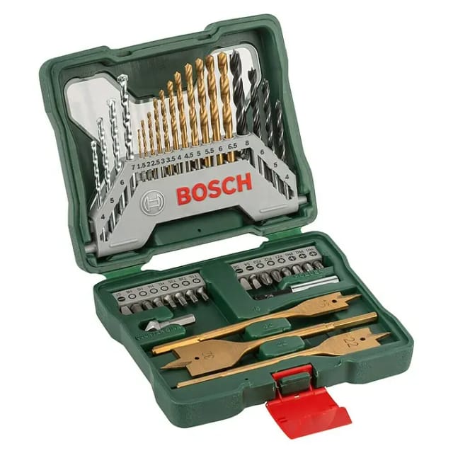 X-Line Titanium Bohrer- und Schrauber-Set, 40-teilig, Bohrer- & Bit-Satz
