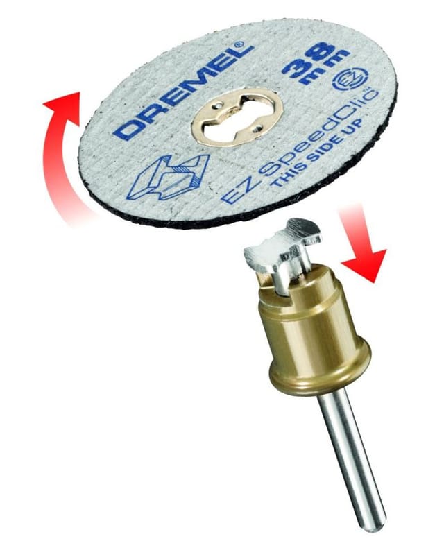 EZ SpeedClic Starter-Set (SC406), 3-teilig, Trennscheibe