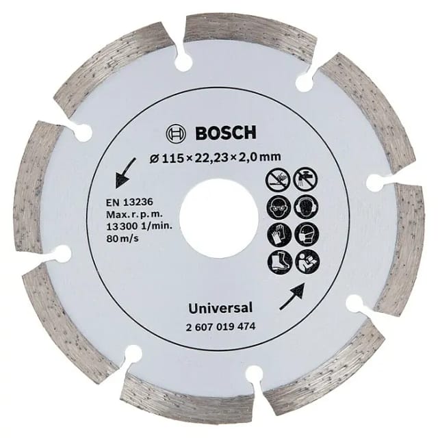 Diamanttrennscheibe Universal, Ø 115mm
