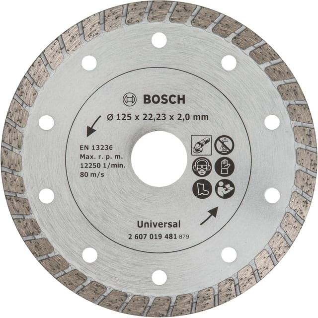 Diamanttrennscheibe Turbo, Ø 125mm