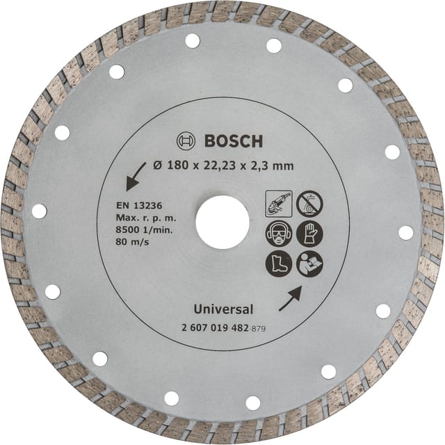 Diamanttrennscheibe Turbo, Ø 180mm