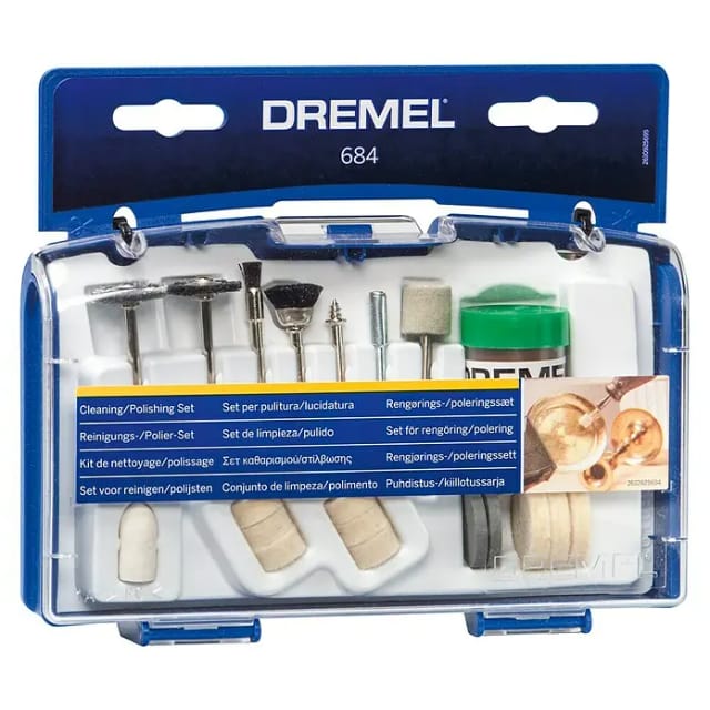 Reinigen und Polieren Set 684, 20-teilig