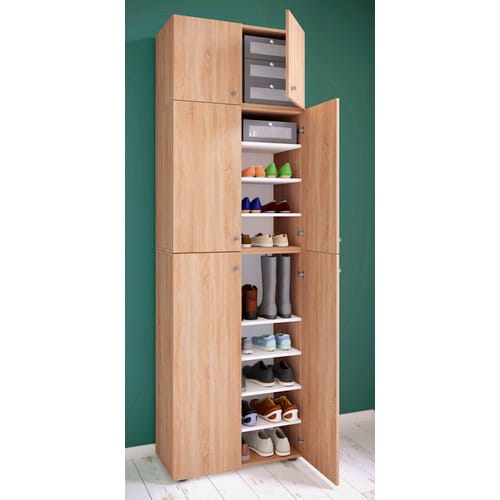 Ebuy24 - Schuhschrank Kleiderschrank Lona 9f A