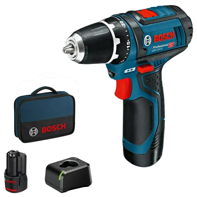 Akku-Bohrschrauber GSR 12V-15 Professional, 12 Volt